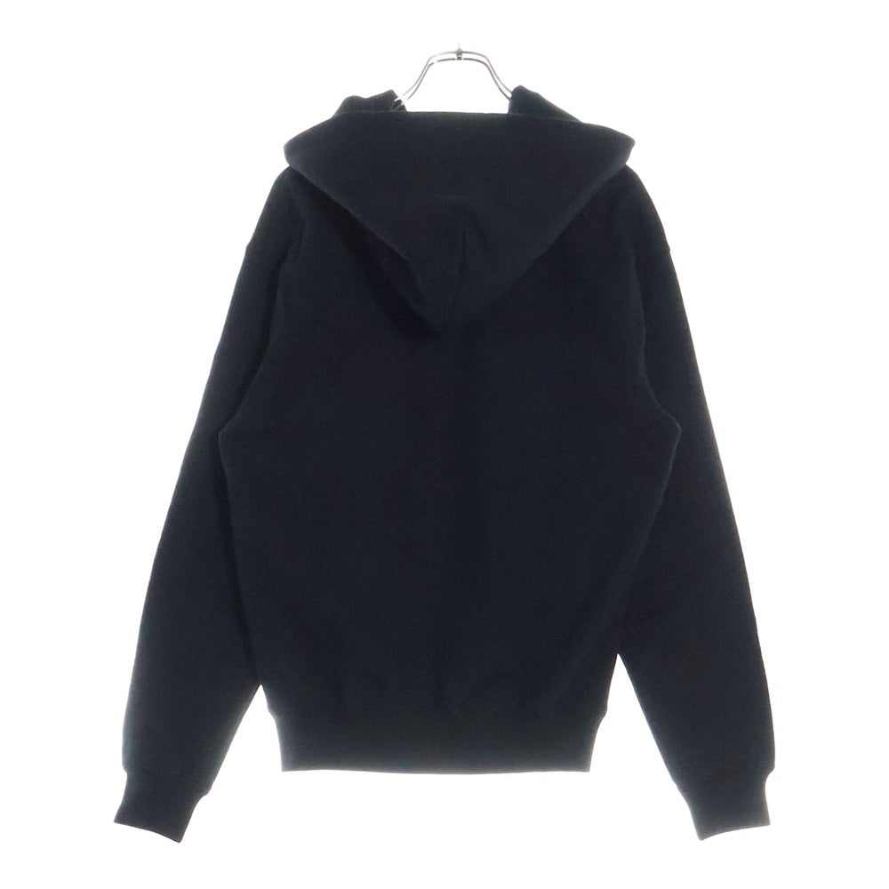 GUCCI(グッチ) ラインストーンロゴ プルオーバースウェットパーカー フーディー ブラック 795557