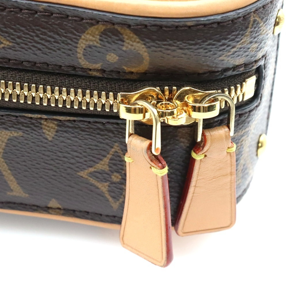 LOUIS VUITTON(ルイヴィトン) モノグラム ヴァリゼットBB ショルダーバッグ ブラウン PVCレザー M44804