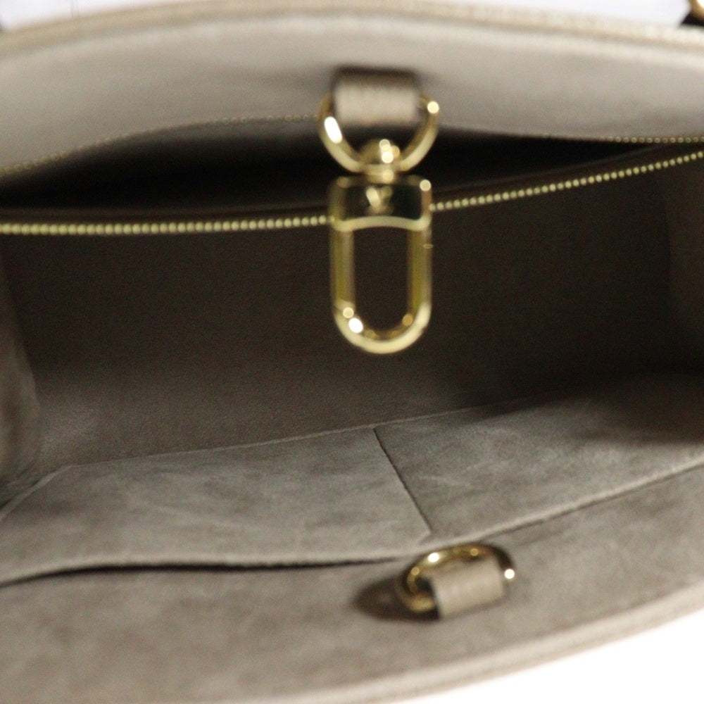 LOUIS VUITTON(ルイヴィトン) バイカラー モノグラムアンプラント ジャイアント オンザゴーPM クレーム レザー 2wayハンドバッグ RFID M45779