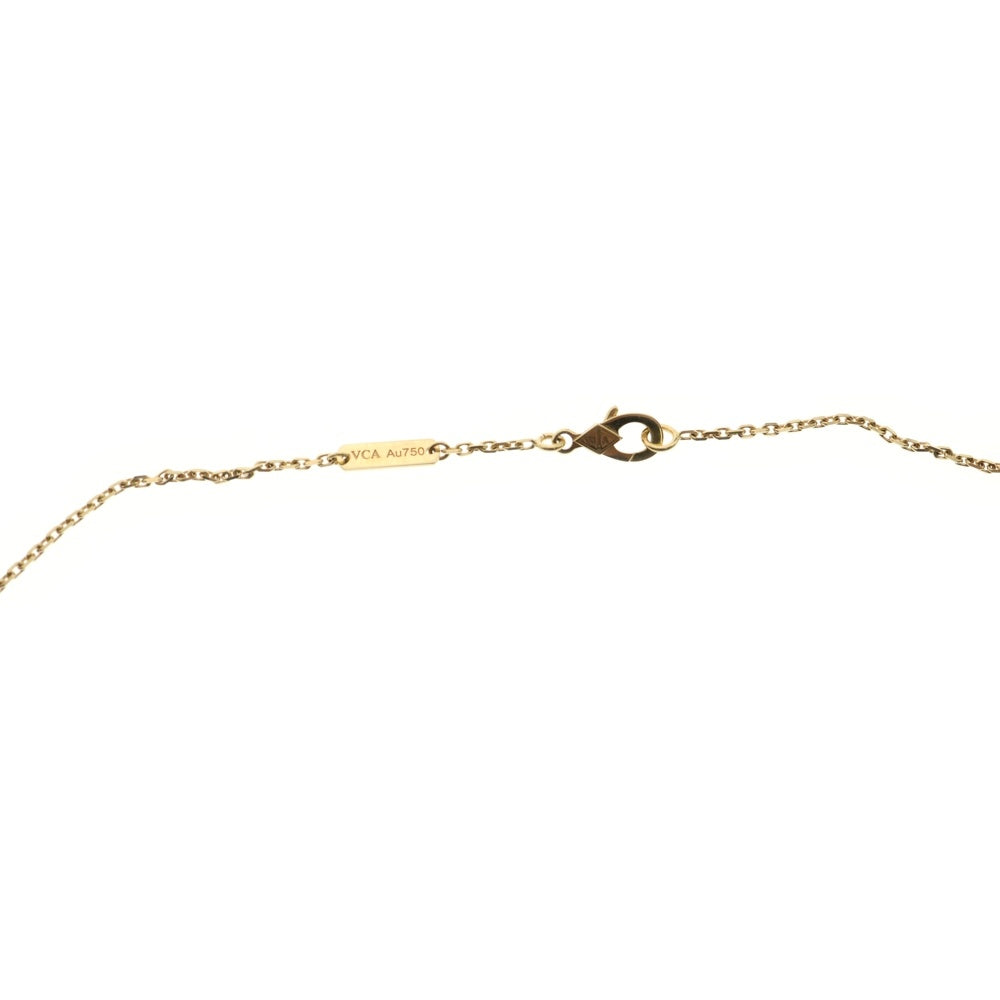 Van Cleef & Arpels(ヴァンクリーフアンドアーペル) ヴィンテージアルハンブラ オニキス ネックレス K18YG イエローゴールド VCARA45800 ジュエリー アクセサリー