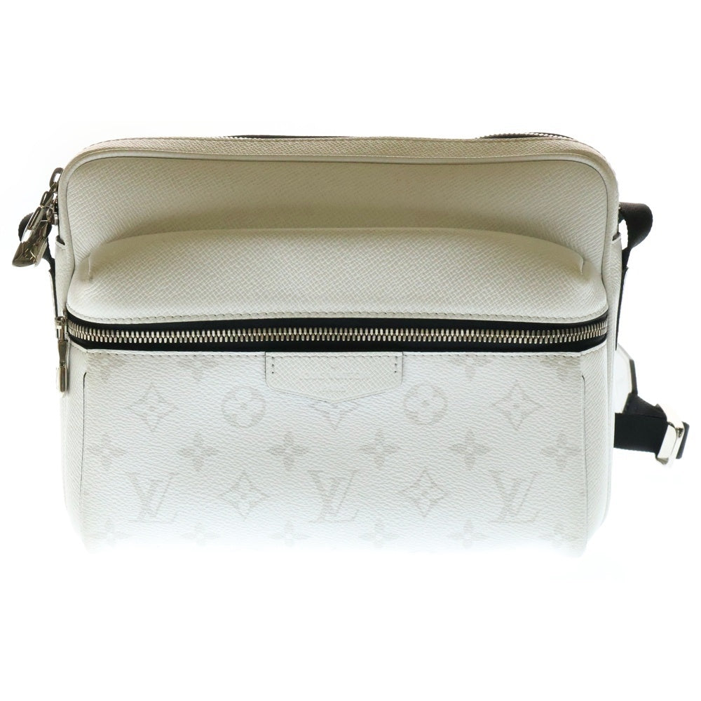 LOUIS VUITTON(ルイヴィトン) タイガラマ アウトドア メッセンジャーPM ショルダーバッグ ホワイト レザー RFID M30243