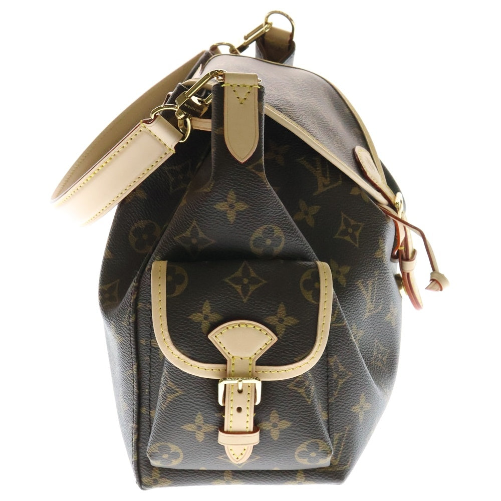LOUIS VUITTON(ルイヴィトン) モノグラム オデッセイMM 2WAY レザーハンドバッグ ショルダーバッグ ブラウン レディース M26040