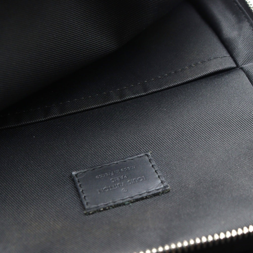LOUIS VUITTON(ルイヴィトン) ダミエアンフィニ アヴェニュー スリングバッグ ノワール レザーボディバッグ ブラック N45303