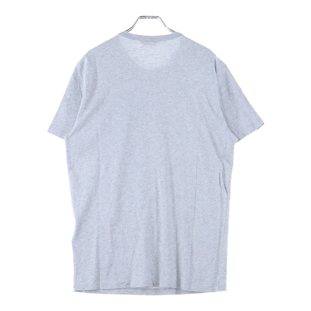MONCLER(モンクレール) 20SS ワッペンロゴ クルーネック 半袖Tシャツ カットソー グレー F10928C71200 8390T