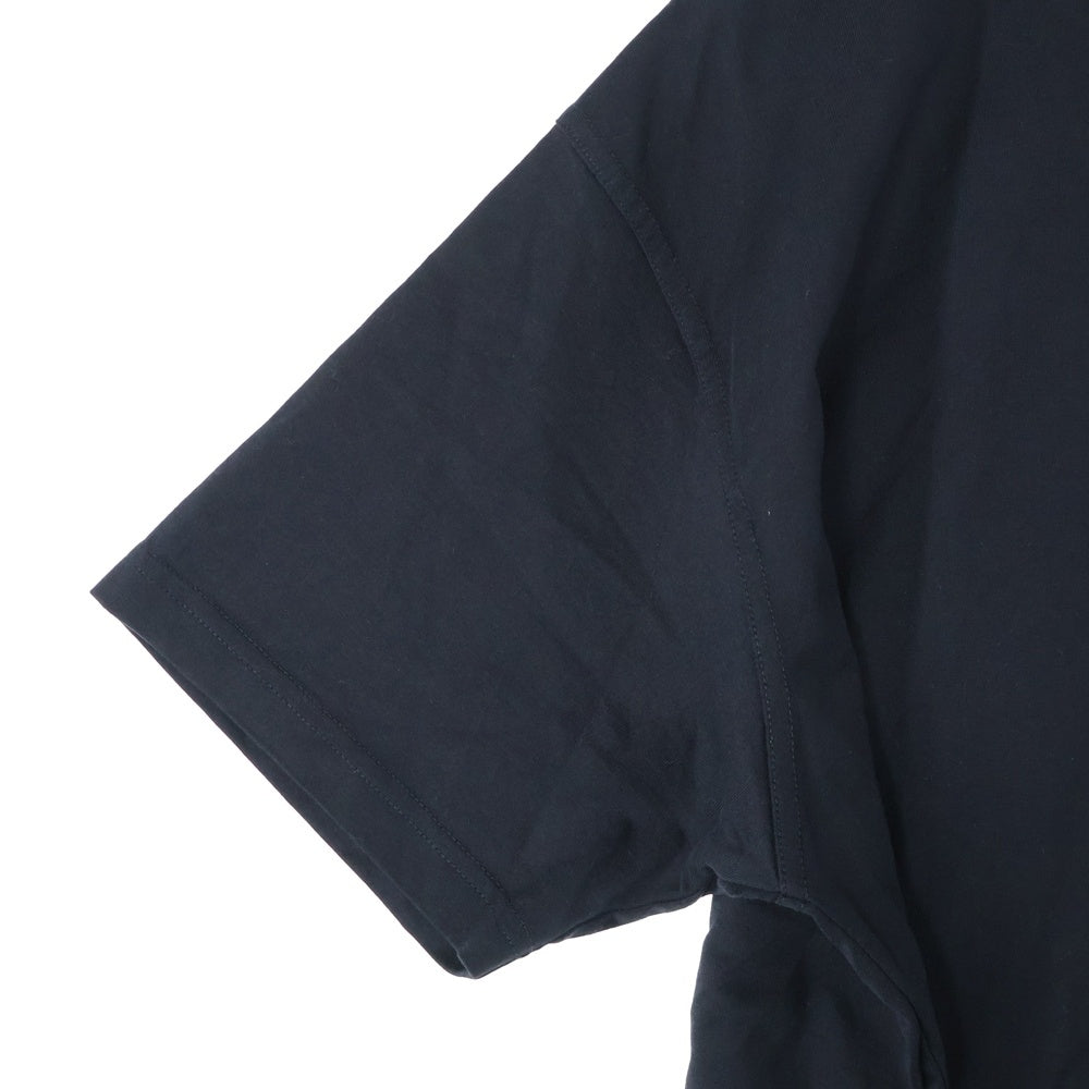 BURBERRY(バーバリー) EMERSON TB エマソン ラバーロゴプリント クルーネック 半袖Tシャツ カットソー ブラック 8017472