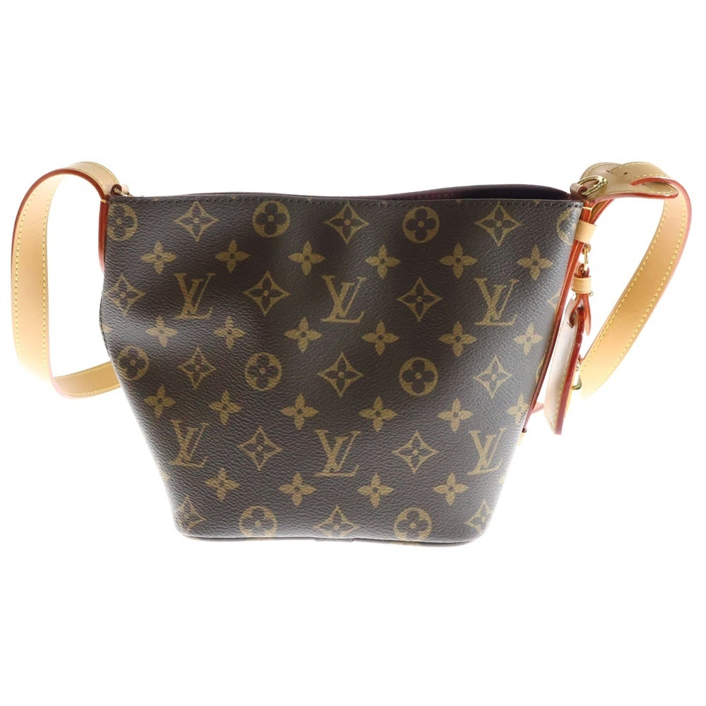 LOUIS VUITTON(ルイヴィトン) オールインBB モノグラム PVC レザー 2WAY ハンド ワンショルダーバッグ ゴールド金具 ブラウン M12925 レディース