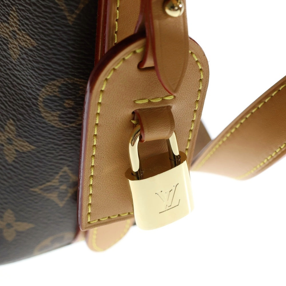 LOUIS VUITTON(ルイヴィトン) オールインBB モノグラム PVC レザー 2WAY ハンド ワンショルダーバッグ ゴールド金具 ブラウン M12925 レディース