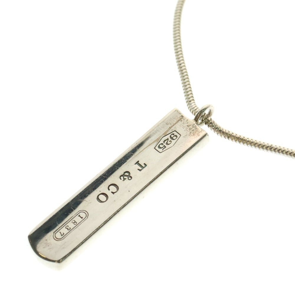 TIFFANY&Co(ティファニー) 1837 ネックレス スネークチェーン ペンダント シルバー 925