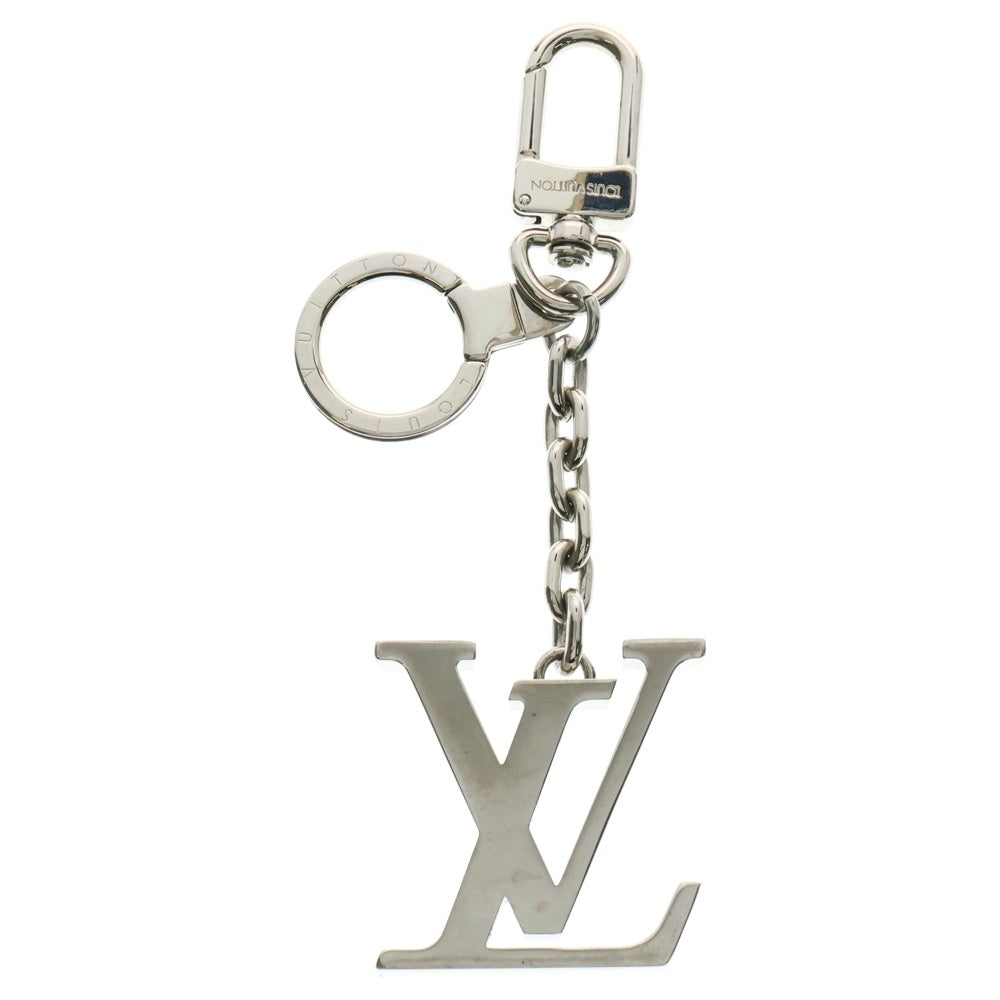 LOUIS VUITTON(ルイヴィトン) ポルトクレ・LVイニシアル キーリング バッグチャーム キーホルダー シルバー M65071