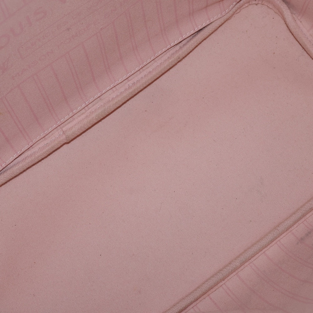 LOUIS VUITTON(ルイヴィトン) ダミエアズール ネヴァーフルMM トートバッグ ハンドバッグ アイボリー レザー×PVC ゴールド金具 N40604