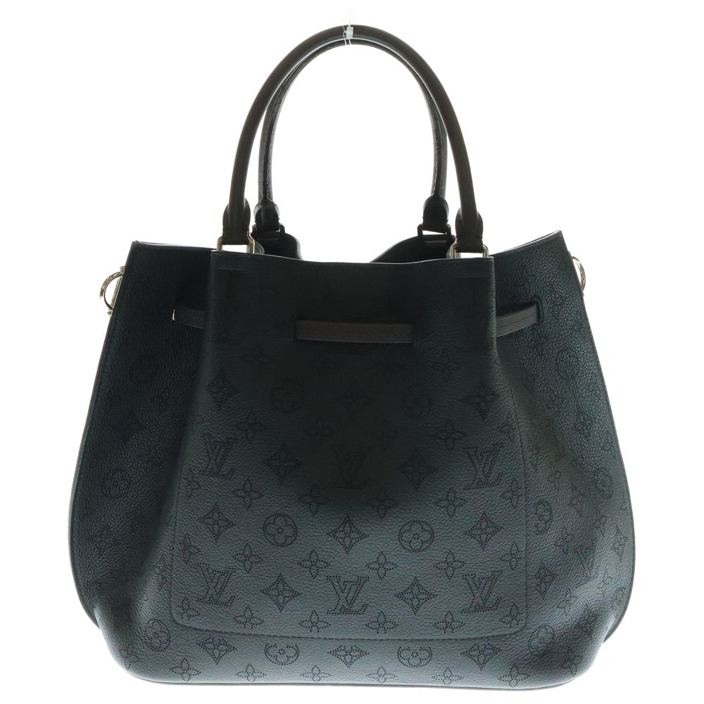 LOUIS VUITTON(ルイヴィトン) モノグラムマヒナ ジロラッタ 2WAYバッグ ハンドバッグ トートバッグ ショルダーバッグ ブラック ノワール シルバー金具 レザー M54402