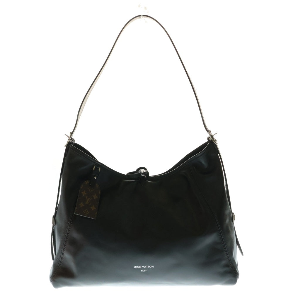 LOUIS VUITTON(ルイヴィトン) キャリーオール バイブMM ノワール ブラック レザー ショルダーバッグ ハンドバッグ RFID M25143