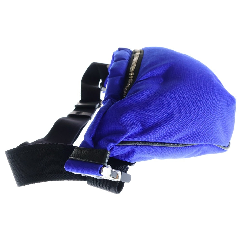 Maison Margiela 0(メゾンマルジェラ) GLAM SLAM グラムスラム ナイロンボディバッグ ウエストバッグ ブルー SB2WB0001