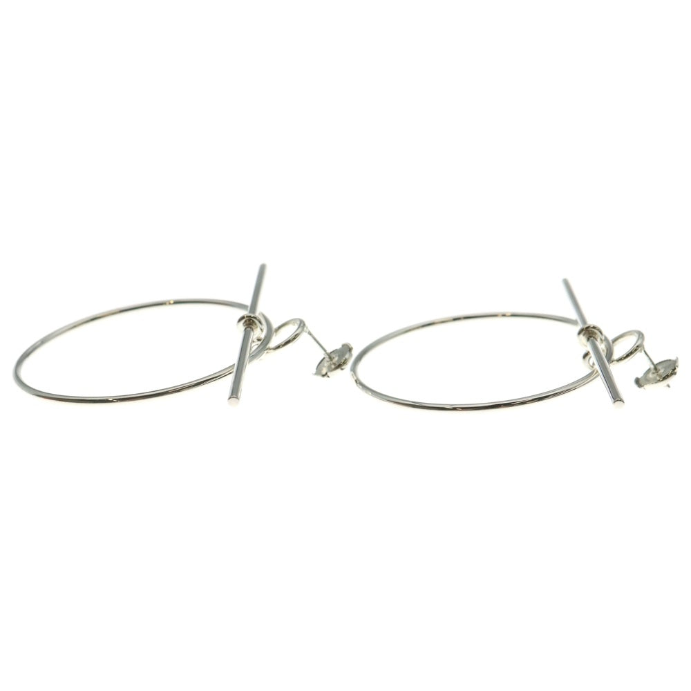 HERMES(エルメス) ループMM ピアス シルバー Ag925 SV アクセサリー