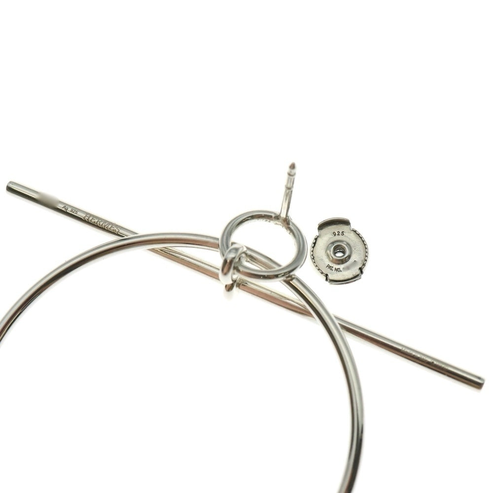 HERMES(エルメス) ループMM ピアス シルバー Ag925 SV アクセサリー