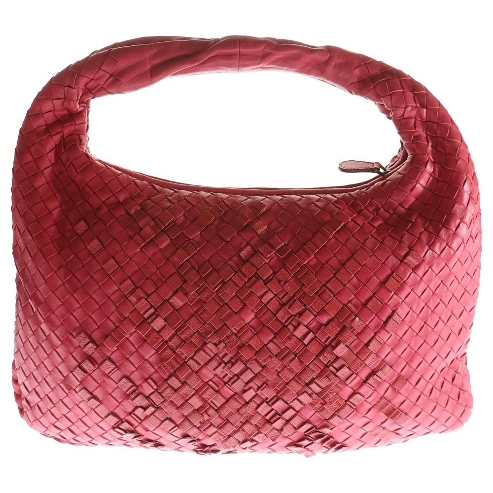 BOTTEGA VENETA(ボッテガヴェネタ) イントレチャート ホーボー レザー ワンショルダーバッグ レッド