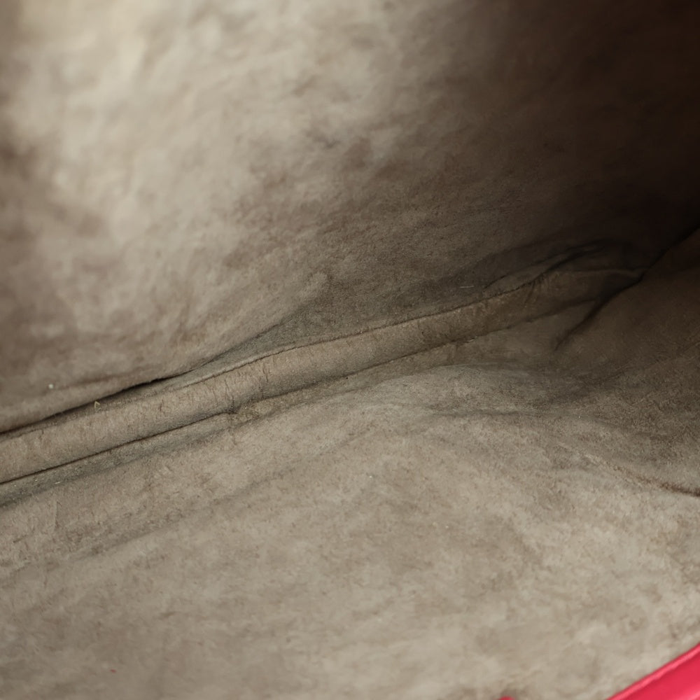 BOTTEGA VENETA(ボッテガヴェネタ) イントレチャート ホーボー レザー ワンショルダーバッグ レッド