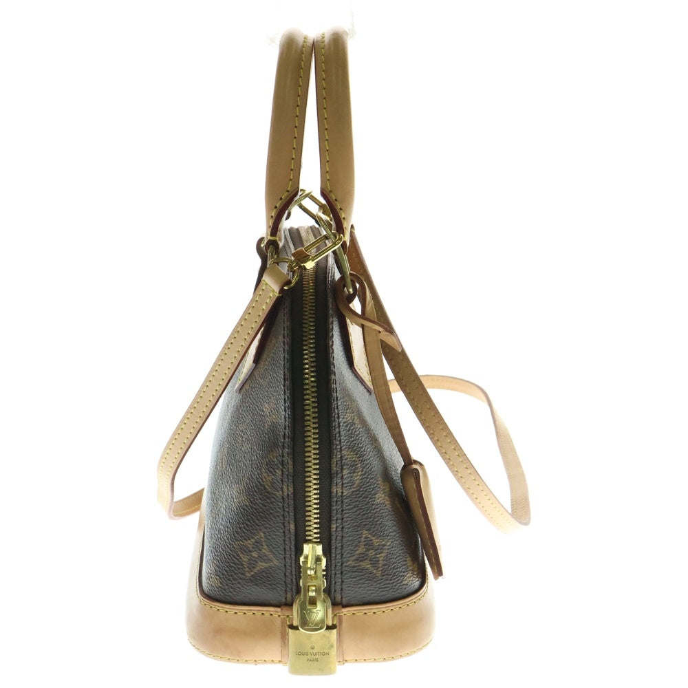 LOUIS VUITTON(ルイヴィトン) モノグラム アルマBB 2WAY ハンドバッグ ショルダーバッグ ブラウン PVC M53152