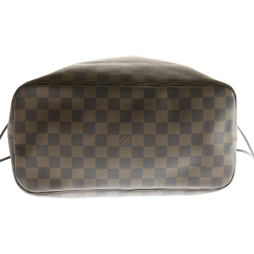 LOUIS VUITTON(ルイヴィトン) ダミエ ネヴァーフルMM トートバッグ ハンドバッグ ショルダーバッグ ブラウン レザー×PVC ゴールド金具 N51105