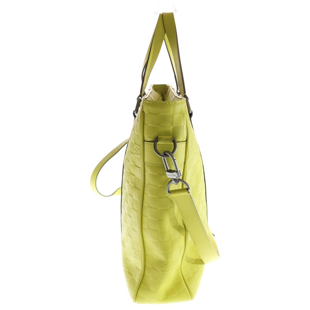LOUIS VUITTON(ルイヴィトン) ダミエアンフィニ タダオ 2WAYバッグ ショルダーバッグ トートバッグ ハンドバッグ レザー イエロー N41393