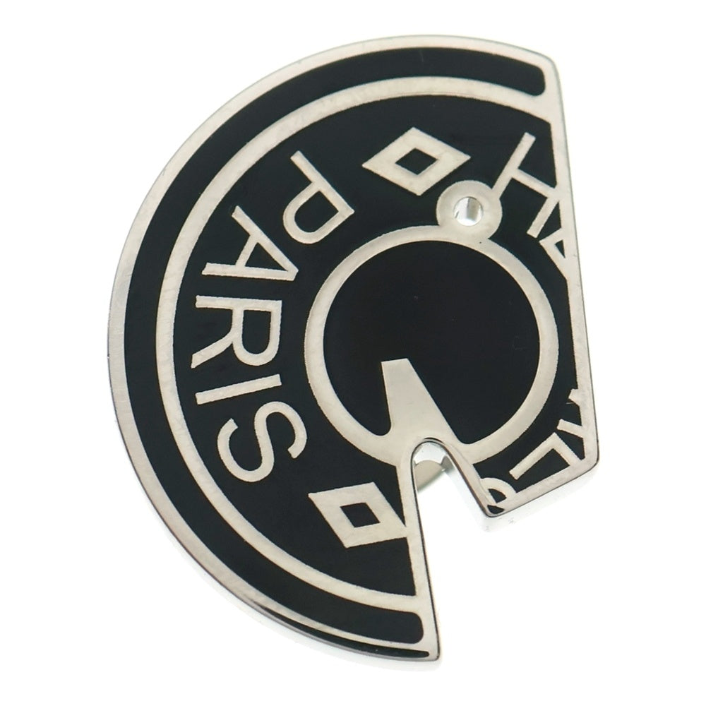 HERMES(エルメス) カルーゼル ブローチ ピンバッジ ブラック ノワール シルバー金具