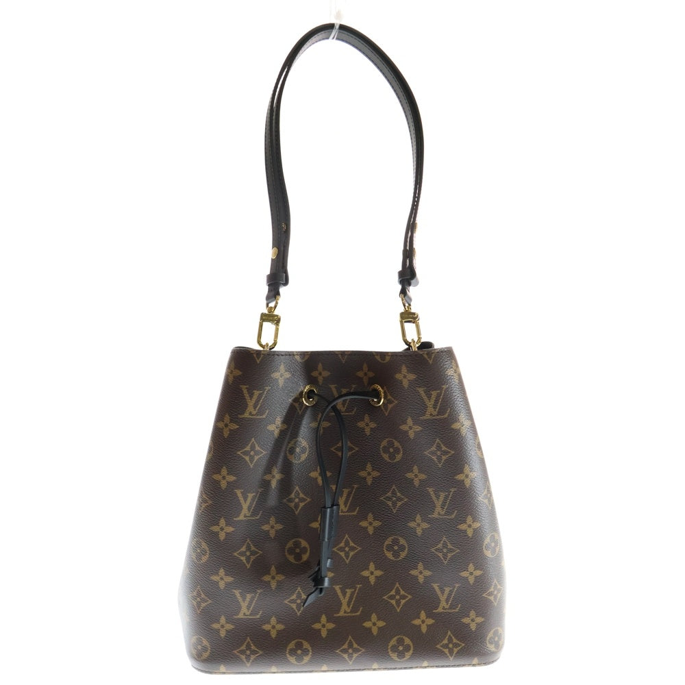 LOUIS VUITTON(ルイヴィトン) モノグラム ネオノエ レザーショルダーバッグ ブラウン レディース M44020