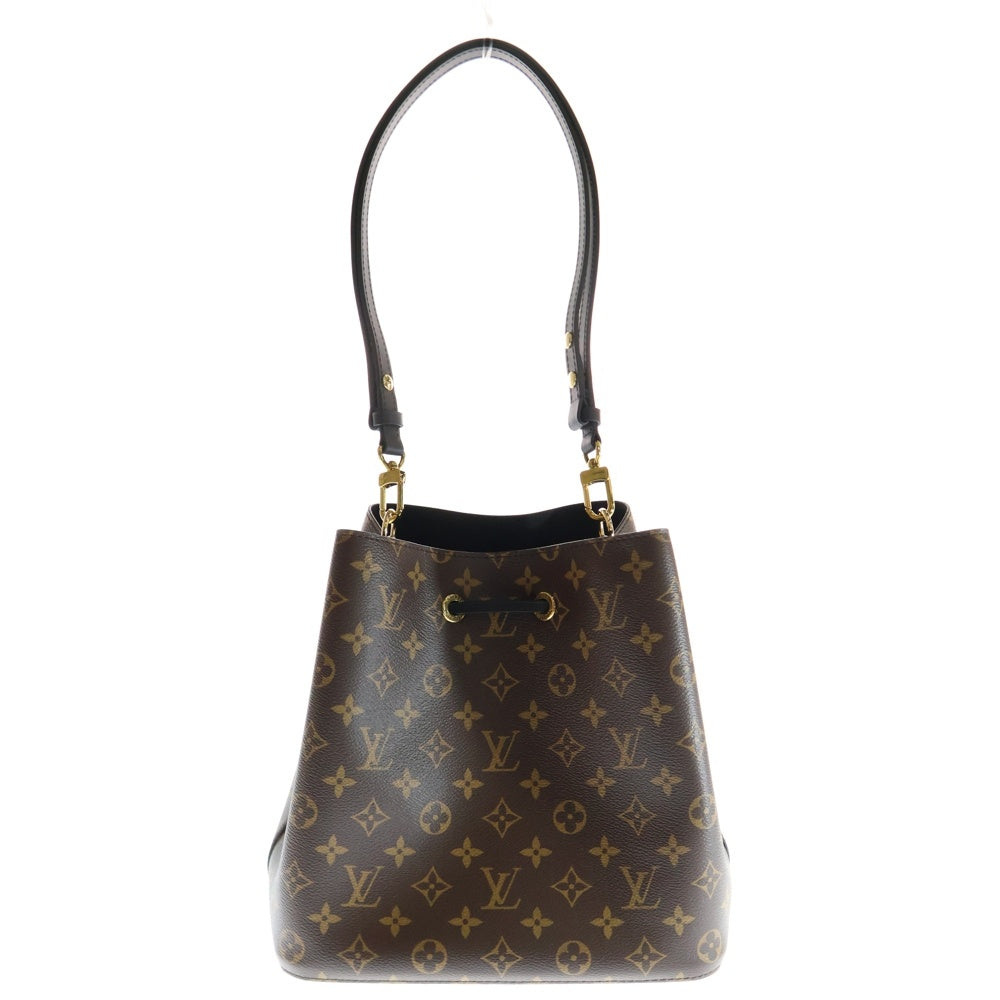 LOUIS VUITTON(ルイヴィトン) モノグラム ネオノエ レザーショルダーバッグ ブラウン レディース M44020