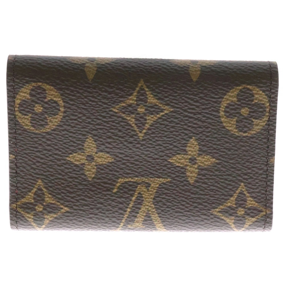 LOUIS VUITTON(ルイヴィトン) モノグラム ミュルティクレ6 フューシャ キーリング キーケース バッグチャーム ブラウン×ピンク ゴールド金具 PVC M11456