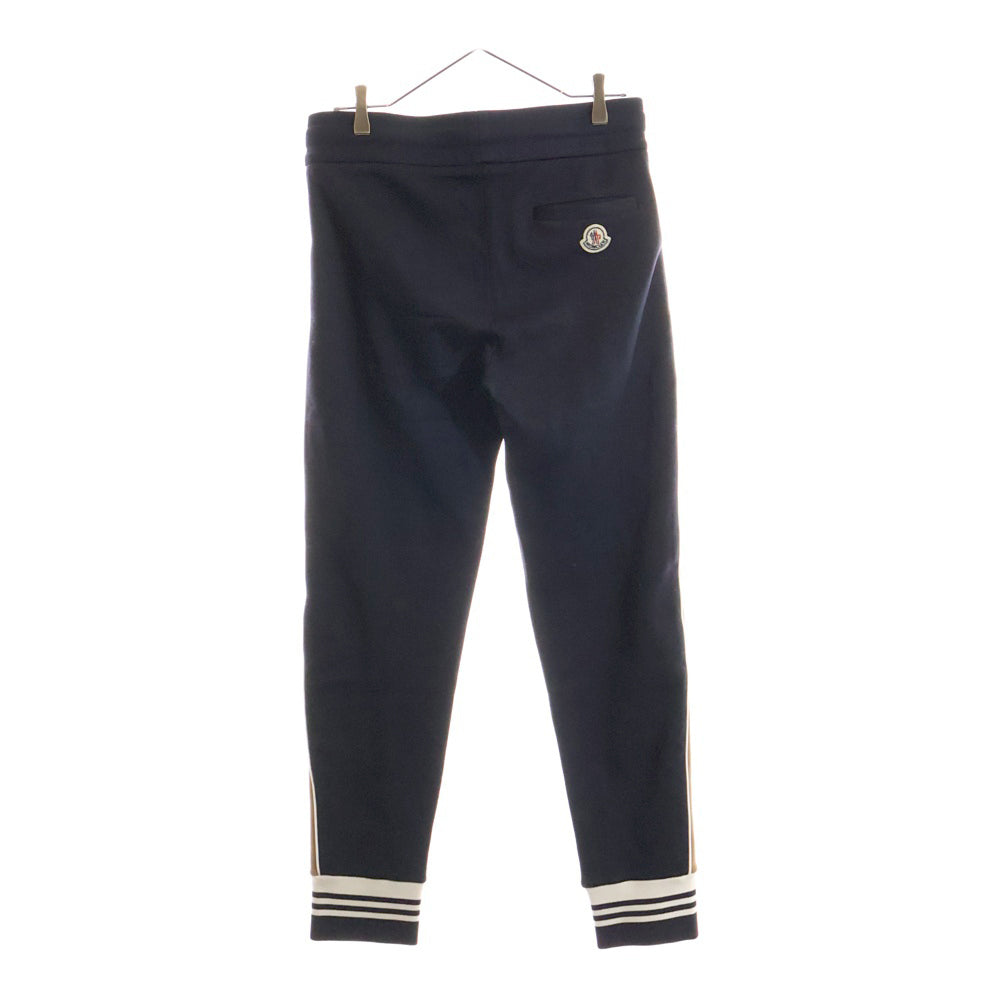 MONCLER(モンクレール) 21AW セットアップジャージ ワッペンロゴ サイドライン ジップアップ トラックジャケット ロゴプリント スウェット ジョガーパンツ G20918G00001 899F6