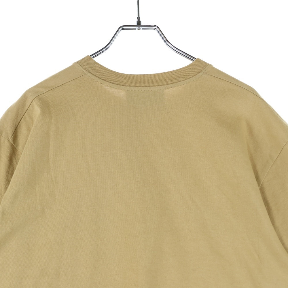 GUCCI(グッチ) 25SS GGロゴプリント クルーネック 半袖Tシャツ カットソー ベージュ 785345