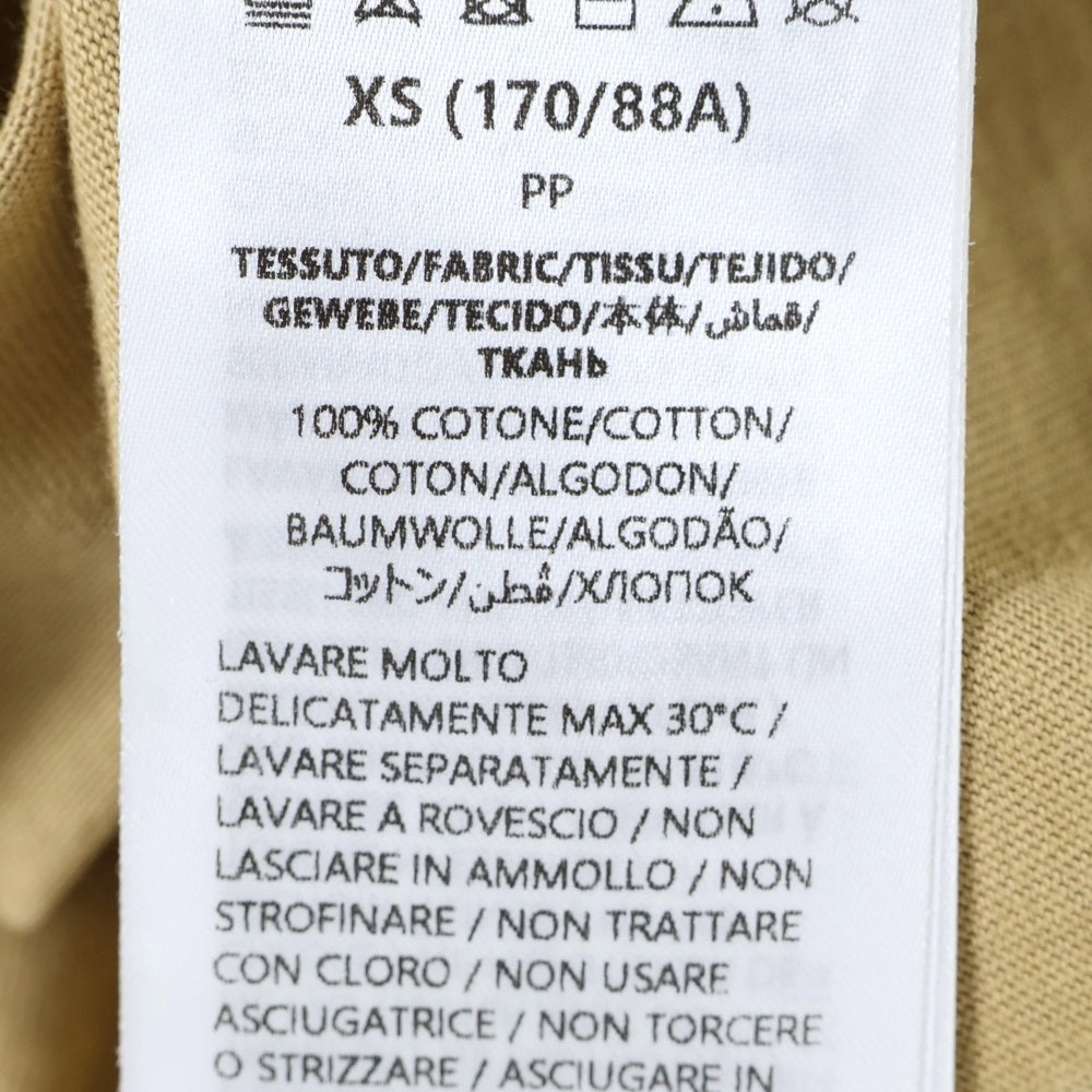 GUCCI(グッチ) 25SS GGロゴプリント クルーネック 半袖Tシャツ カットソー ベージュ 785345