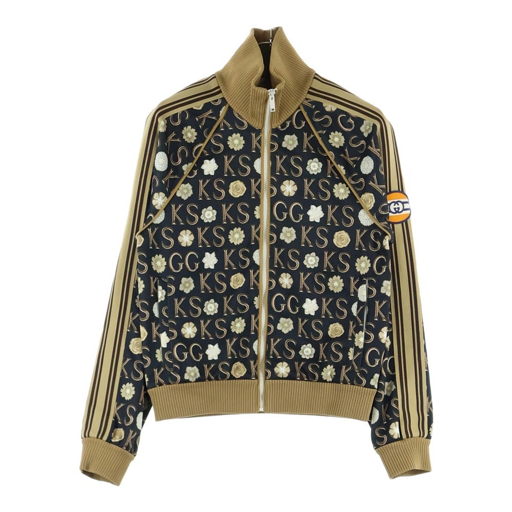 GUCCI(グッチ) Ken Scott フラワー総柄プリント インターロッキングG 