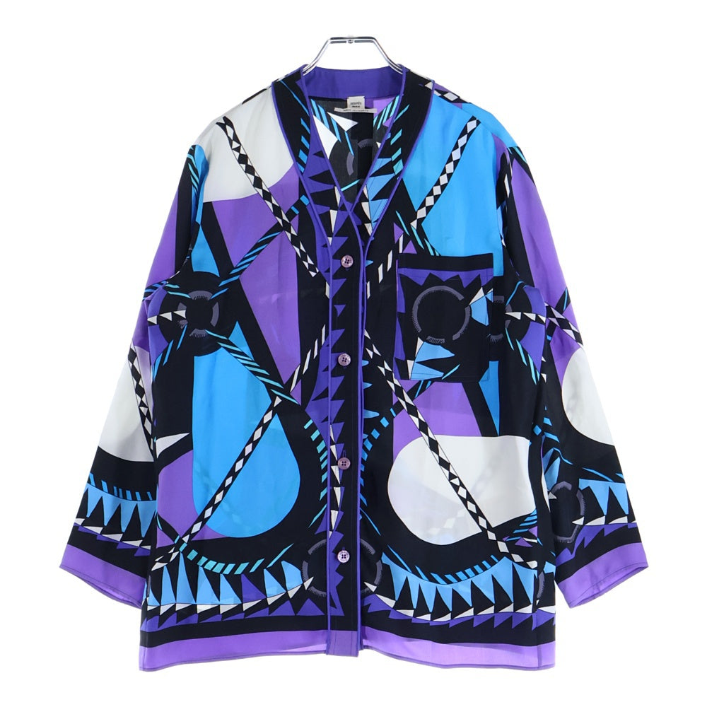 HERMES(エルメス) Artistic Figure 総柄プリント スカーフ総柄 ノー