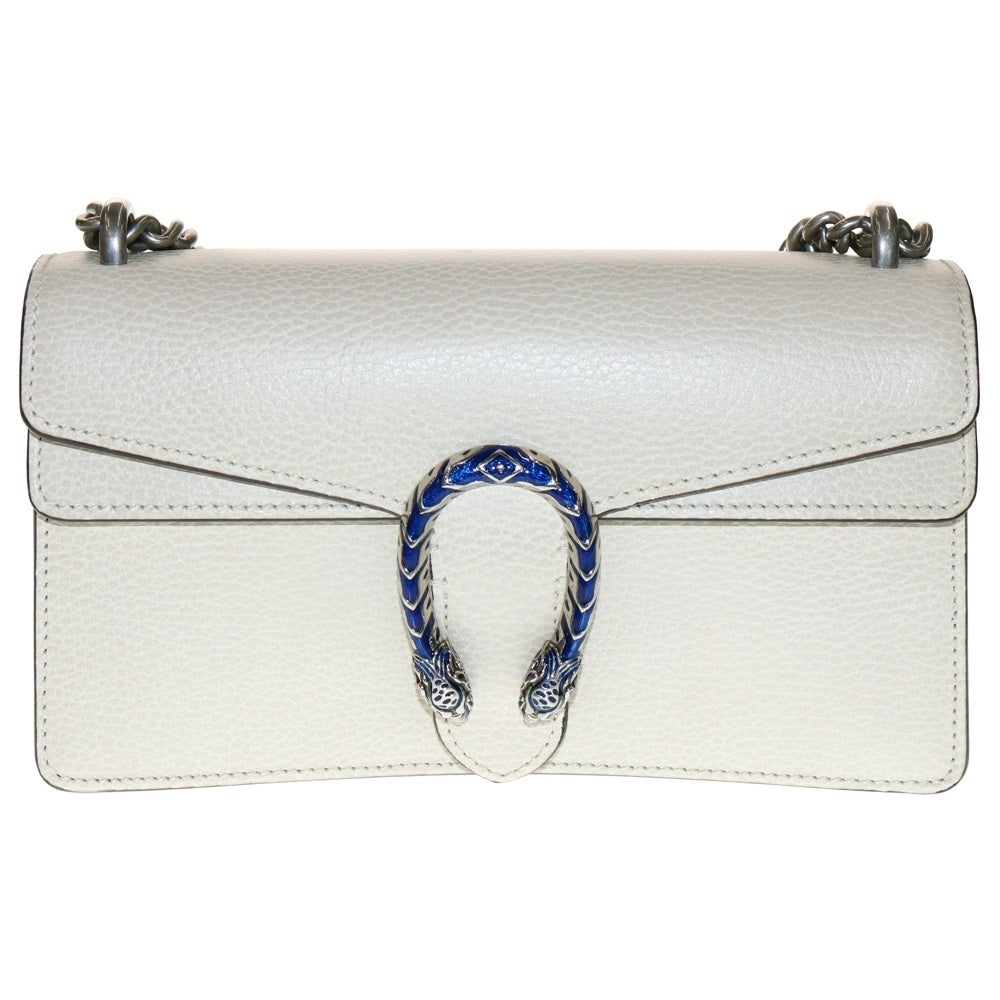 GUCCI(グッチ) デュオニュソス ショルダーバッグ ホワイト レザー 499623