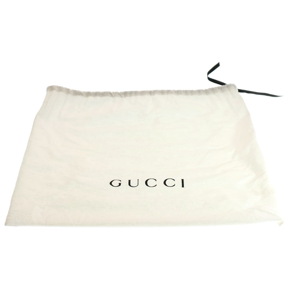 GUCCI(グッチ) ソーホー フリンジ チェーントートバッグ ハンドバッグ ブラック レザー ゴールド金具 536194