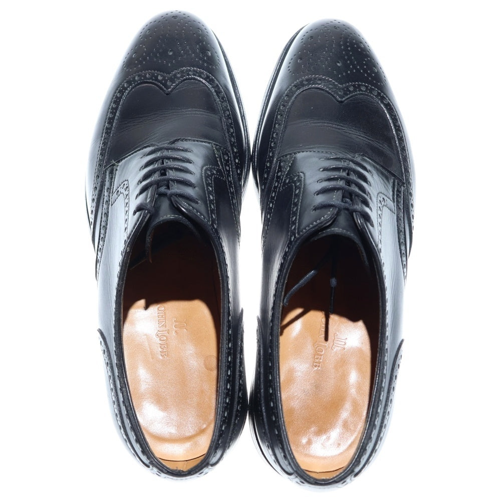 JOHN LOBB(ジョンロブ) DARBY ダービー2 ウィングチップ ビジネスシューズ ブラック レザー 靴