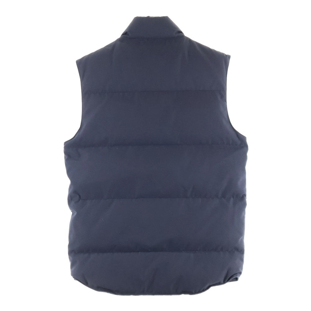 CANADA GOOSE(カナダグース) フリースタイル クルー ワッペンロゴ ジップアップ ダウン ベスト ブラック 4154M