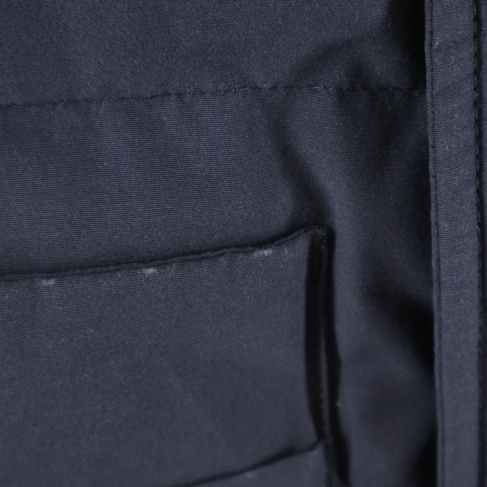 CANADA GOOSE(カナダグース) フリースタイル クルー ワッペンロゴ ジップアップ ダウン ベスト ブラック 4154M