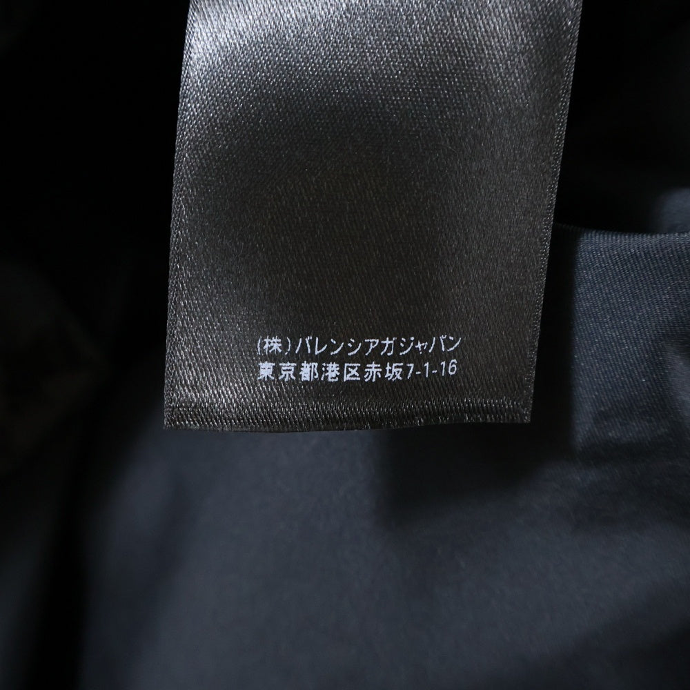 GUCCI(グッチ) 21AW BALENCIAGA×GUCCI The Hacker Project Hacker Cocoon Puffer Gilet Vest ハッカープロジェクト コクーンパファージレダウンベスト ブラック 681886