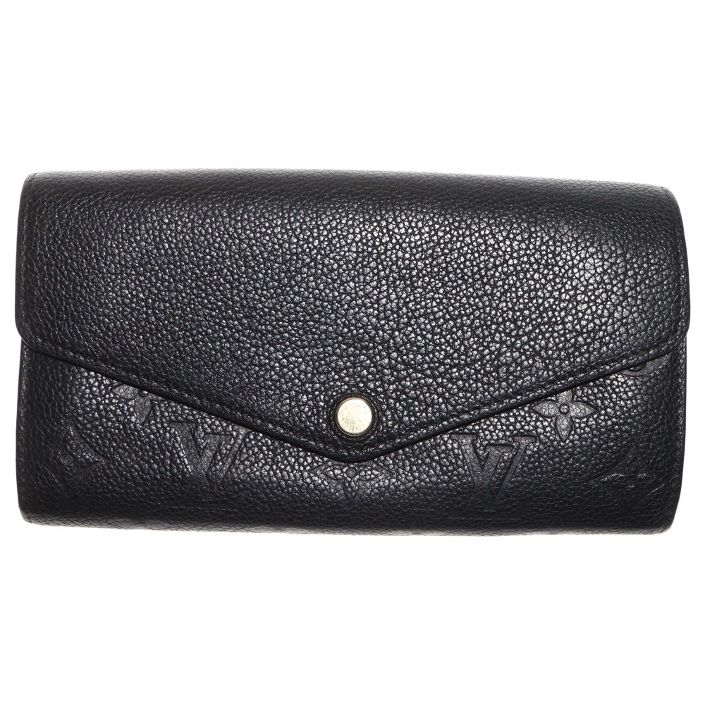 ルイヴィトン 長財布 新型 アンプラント ポルトフォイユ サラ ブラック