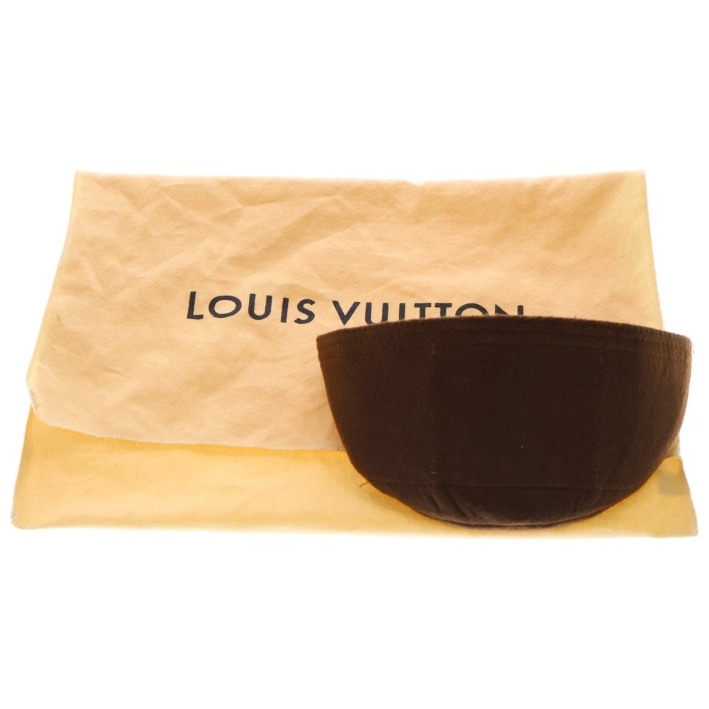 LOUIS VUITTON(ルイヴィトン) モノグラム バムバック ボディバッグ ウエストバッグ ショルダーバッグ ブラウン レザー×PVC M43644 ゴールド金具