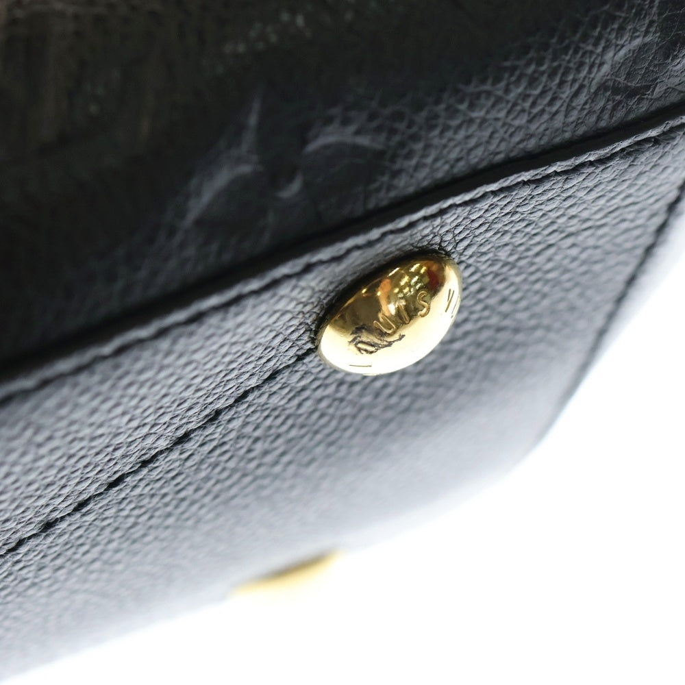 LOUIS VUITTON(ルイヴィトン) モノグラムアンプラント モンテーニュMM 2WAYバッグ ハンドバッグ ショルダーバッグ ブラック ノワール レザー M41048 ゴールド金具