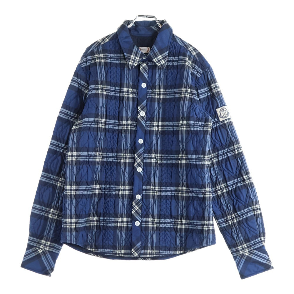 MONCLER / ALSHAT ナイロンジャケット 3 ネイビー ロゴワッペン MONCLER / ALSHAT ナイロンジャケット 3 ネイビー ロゴワッペン