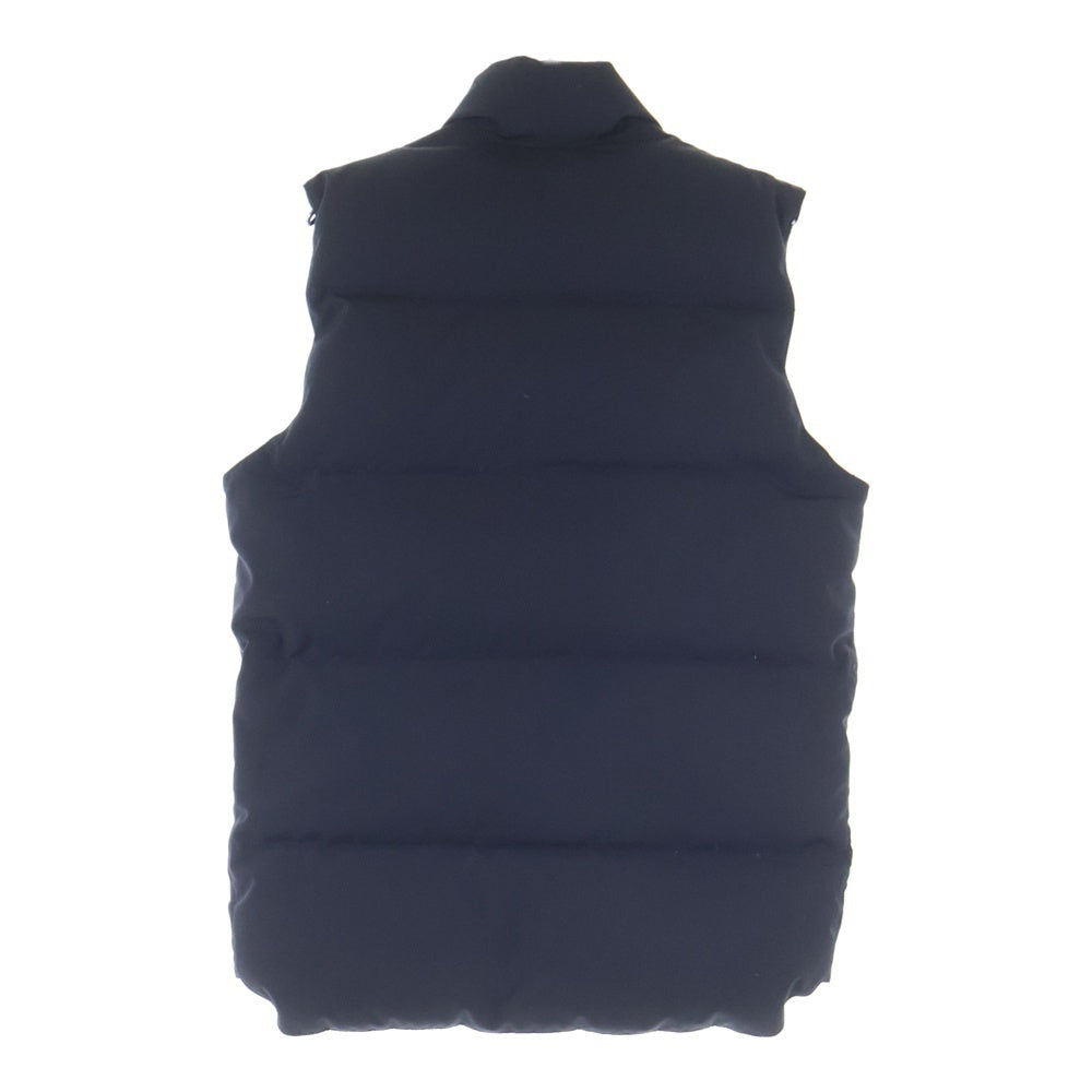 CANADA GOOSE(カナダグース) FREESTYLE フリースタイル ワッペンロゴ スタンドカラー ジップアップ ダウンベスト ネイビー 4125M R