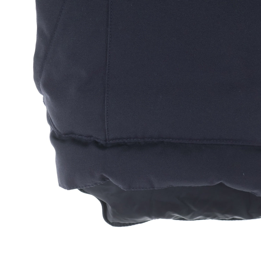 CANADA GOOSE(カナダグース) FREESTYLE フリースタイル ワッペンロゴ スタンドカラー ジップアップ ダウンベスト ネイビー 4125M R