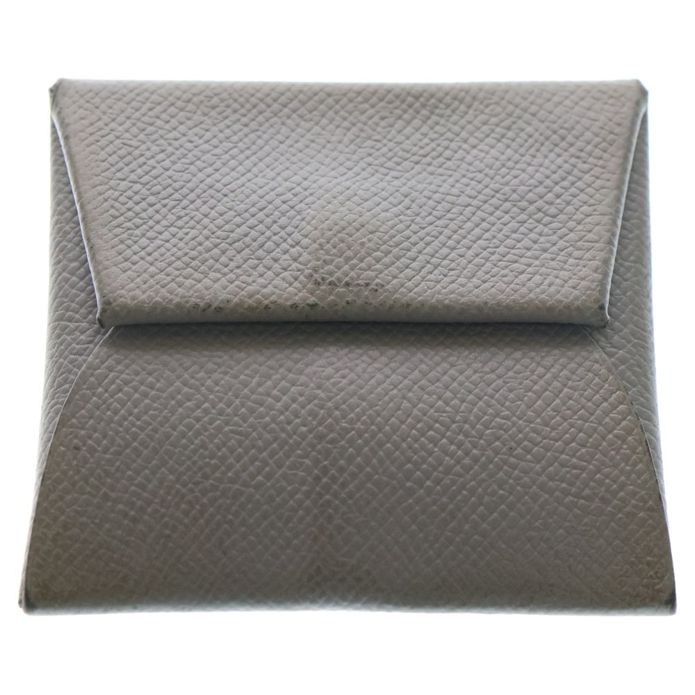 HERMES(エルメス) バスティア コインケース 小物入れ スモーキーブルー エプソン □O刻 レディース