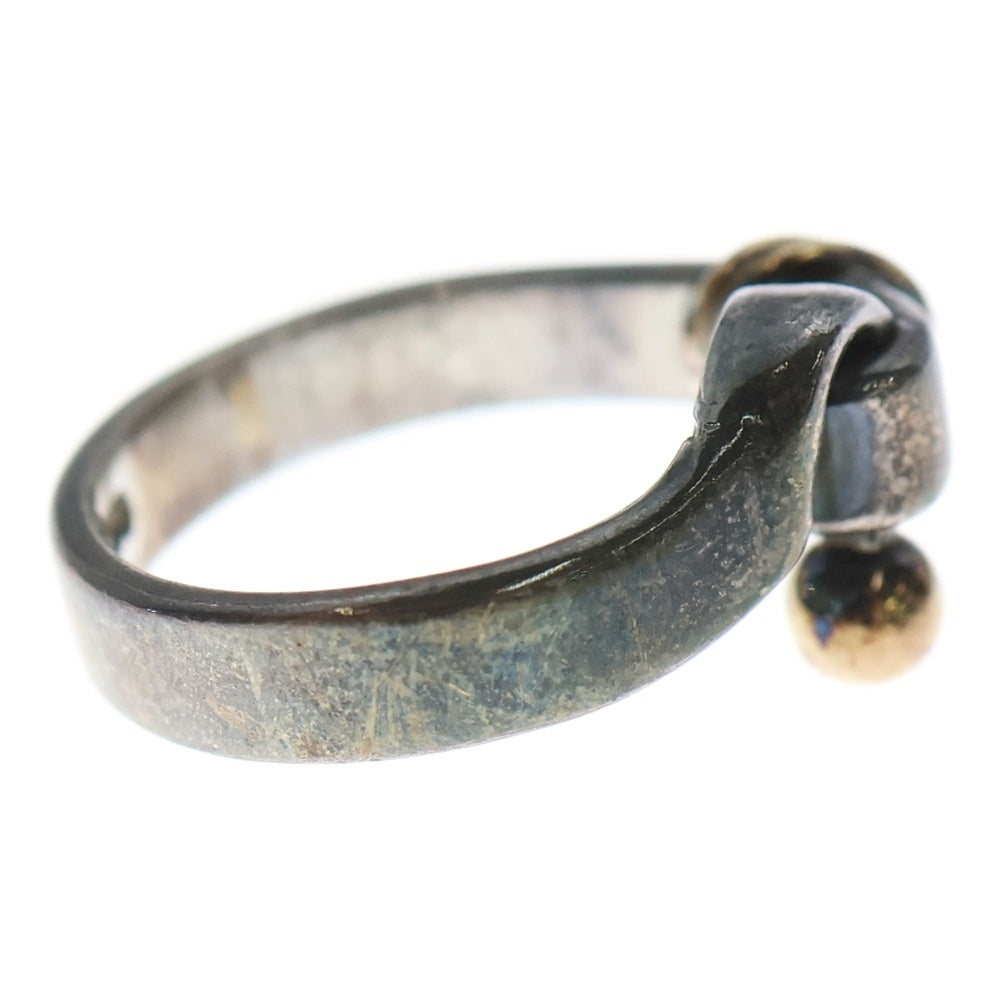 TIFFANY & Co.(ティファニー) フック&アイリング 925/750 ゴールド×シルバー 指輪 アクセサリー ジュエリー レディース
