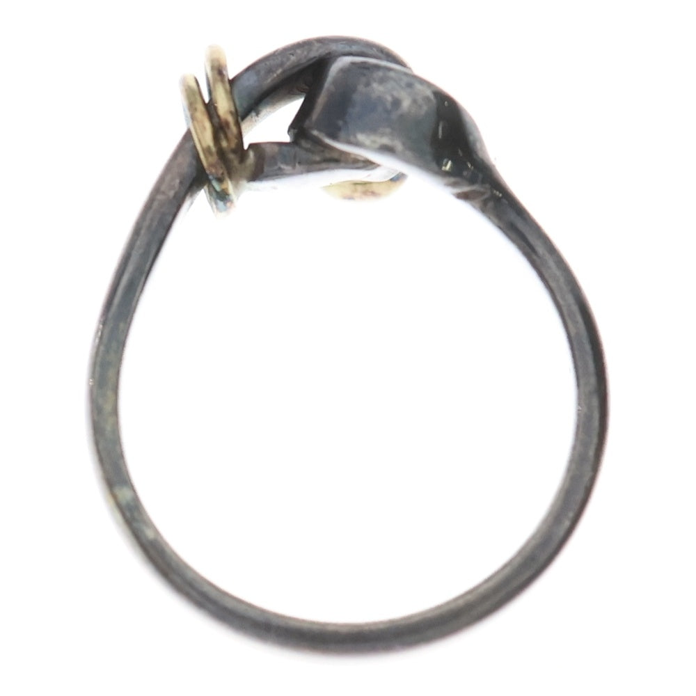 TIFFANY & Co.(ティファニー) フック&アイリング 925/750 ゴールド×シルバー 指輪 アクセサリー ジュエリー レディース