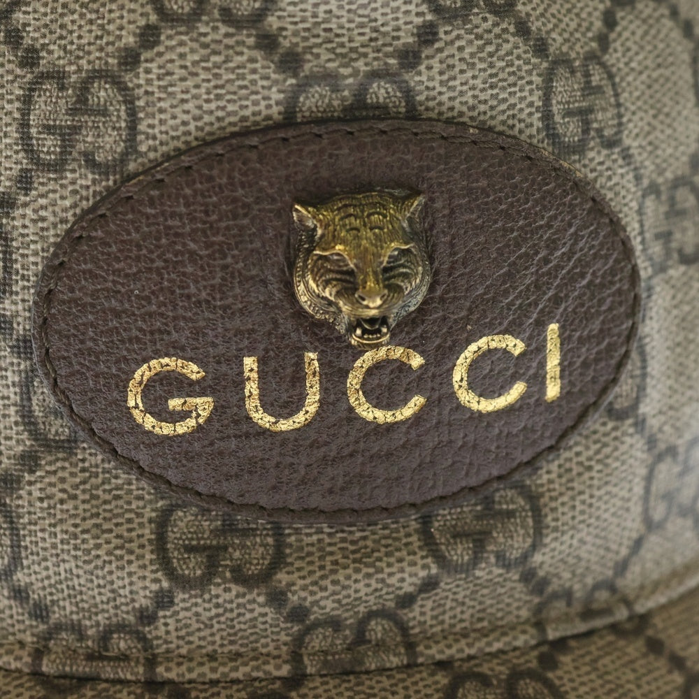GUCCI(グッチ) GGスプリーム タイガー メッシュキャップ ベージュ #M 426887