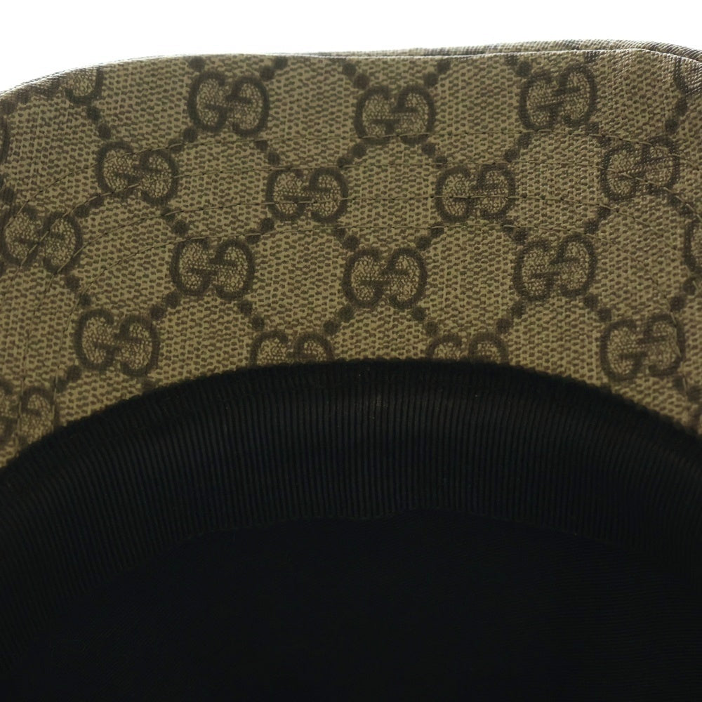 GUCCI(グッチ) GGスプリーム タイガー メッシュキャップ ベージュ #M 426887